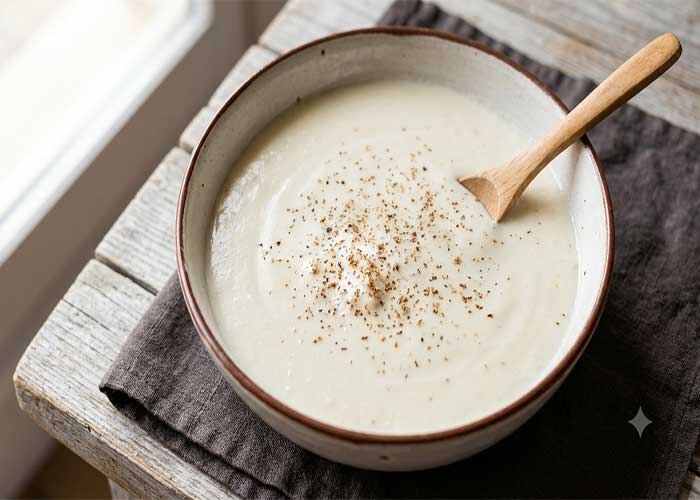 Bechamel sin lactosa