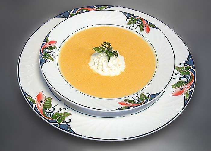 Crema crecy de zanahorias