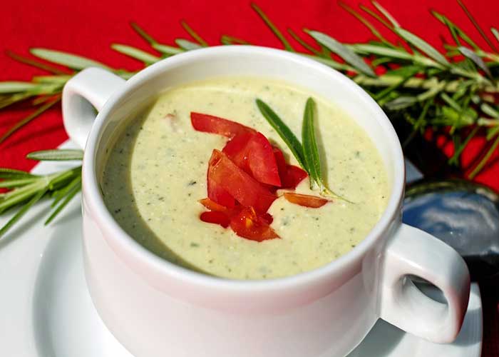 Crema calabacín alta cocina