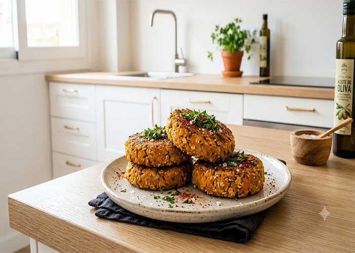 Hamburguesas de calabaza