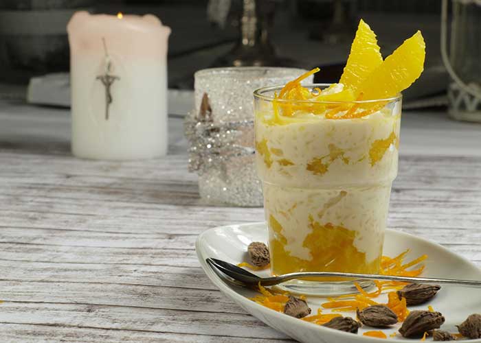 Mousse de naranja