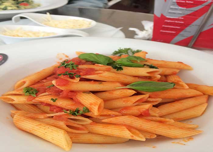 Penne al baffo
