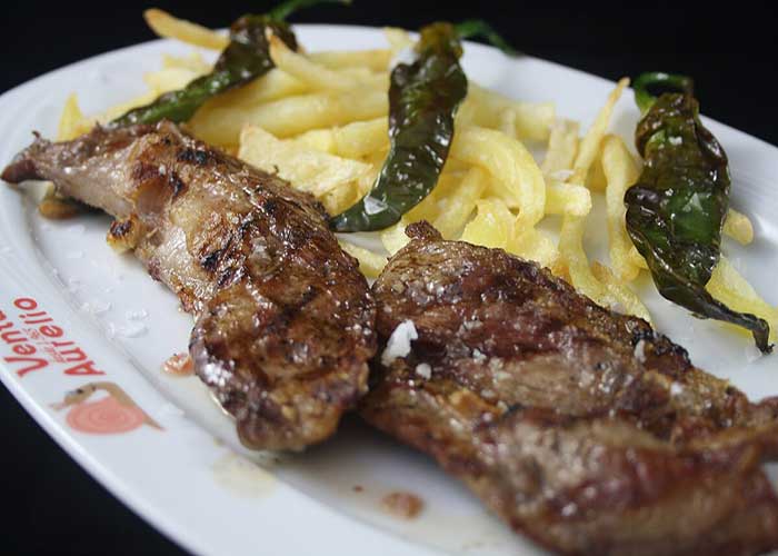 Pluma ibérica a la plancha