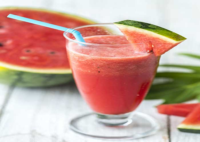 Sorbete de sandía para el verano