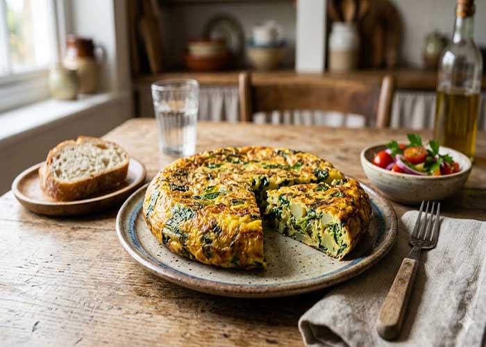 Tortilla de acelgas
