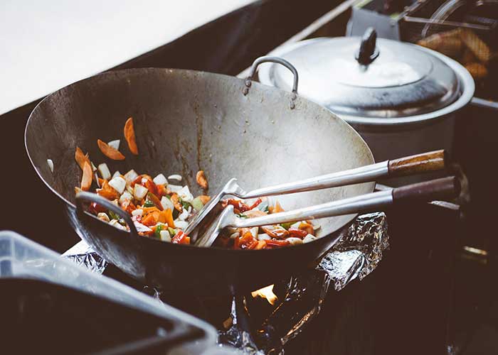 Wok de verduras